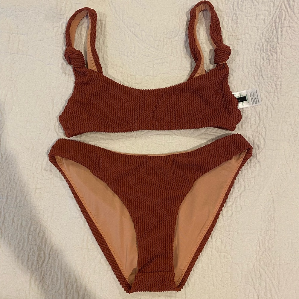 J. Crew Crinkle Bikini- NWOTs